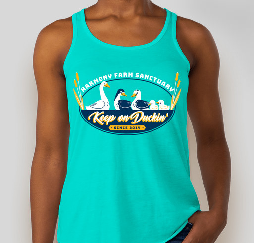 Keep on Duckin'! Fundraiser - unisex shirt design - front