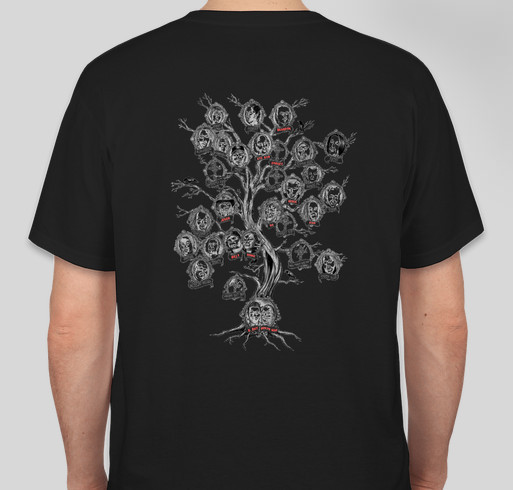 Make a new Movie with Mamie Fundraiser - unisex shirt design - back