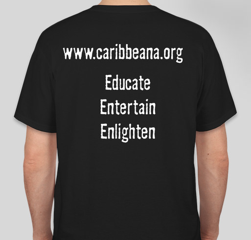 Caribbeana Cares Education Campaign Fundraiser - unisex shirt design - back