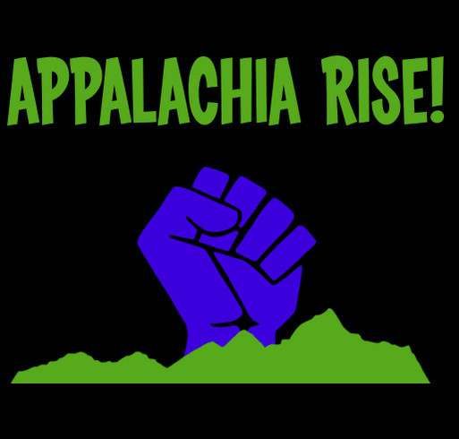 Appalachia Rise! shirt design - zoomed