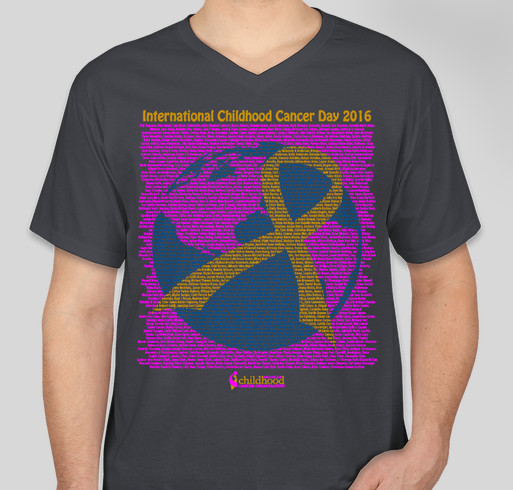 SHIRT 1: Last Names Aagaard - Gray Fundraiser - unisex shirt design - front