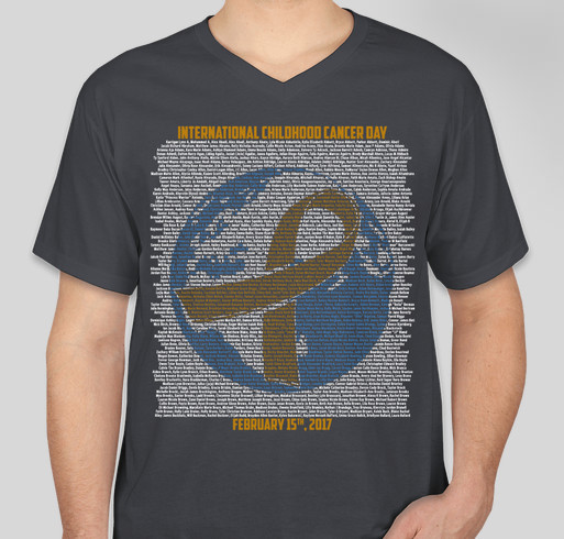 2017 ICCD Shirt Fundraiser - unisex shirt design - front