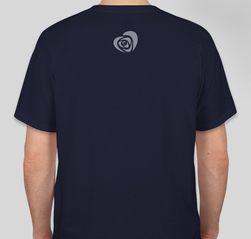 Team Ellis Rose for the Cystic Fibrosis Foundation Fundraiser - unisex shirt design - back