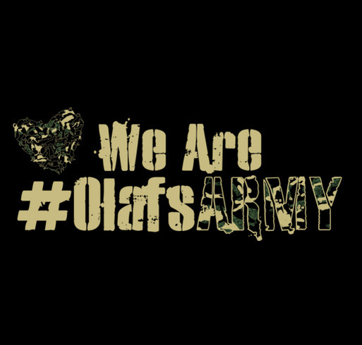 We Are Olaf's Army shirt design - zoomed