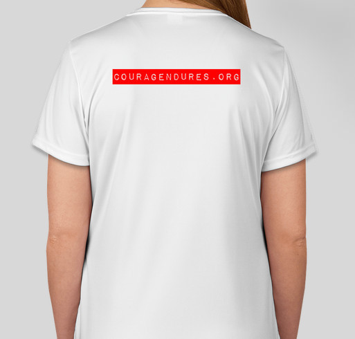 CE Quote Women's SportTek Shirt Fundraiser - unisex shirt design - back
