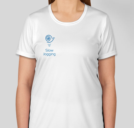 Slow Jogging International Fundraiser - unisex shirt design - front