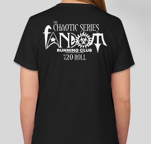 Hogwarts Running Club - Time Turner Fundraiser - unisex shirt design - back