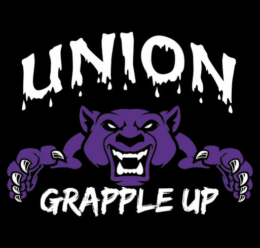 UCHS WRESTLING shirt design - zoomed