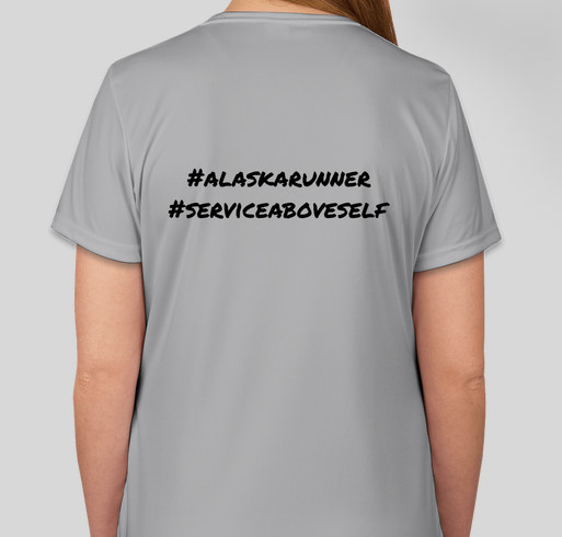 2020 Annual Chena River (Virtual) Run - Rotary Club of Fairbanks, Alaska Fundraiser - unisex shirt design - back