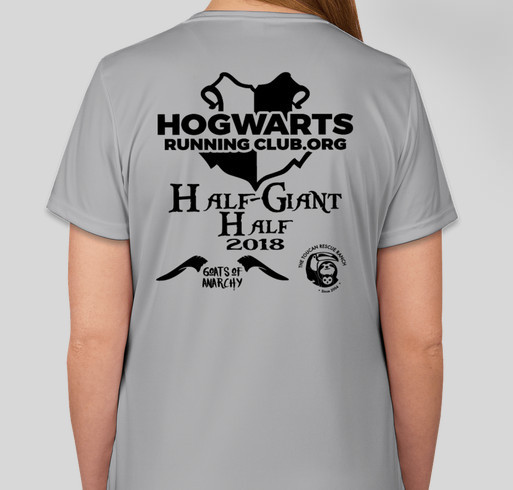 HRC - the Half-Giant Half Fundraiser - unisex shirt design - back