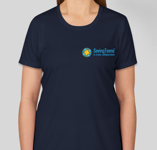 SavingTeens In Crisis Collaborative Fundraiser - unisex shirt design - front