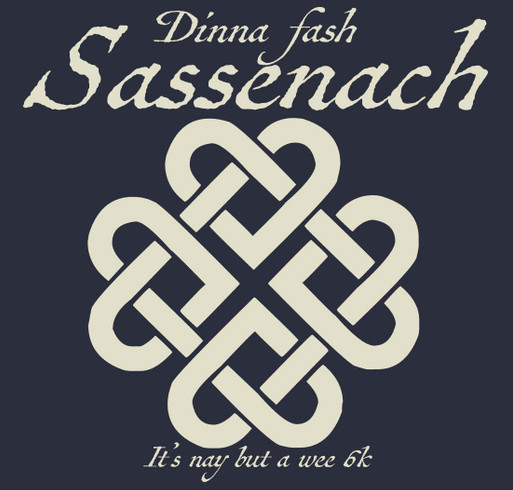 FRC Sassenach 6k shirt design - zoomed