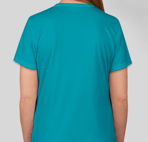 #NoOneBattlesAlone - supporting brain cancer research Fundraiser - unisex shirt design - back
