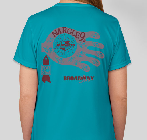 Nargle 9K Fundraiser - unisex shirt design - back