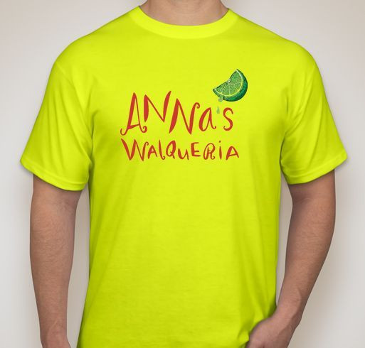 7th Annual Anna's Walqueria Walking Half Marathon Fundraiser - unisex shirt design - front