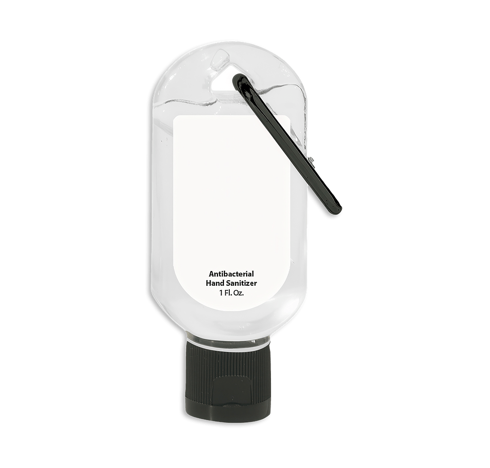 Full Color 1 oz. Hand Sanitizer with Carabiner-default