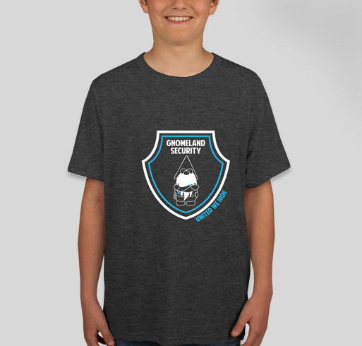 Gnomeland Security T-shirts Fundraiser - unisex shirt design - front