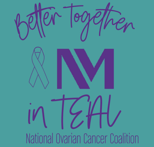 Team Better Together in TEAL NOCC shirt design - zoomed