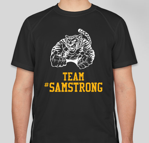 #Samstrong St. Jude Marathon Booster Campaign Fundraiser - unisex shirt design - front