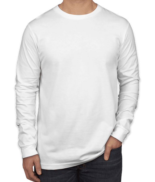 Canada - Bella + Canvas Long Sleeve Jersey T-shirt - White