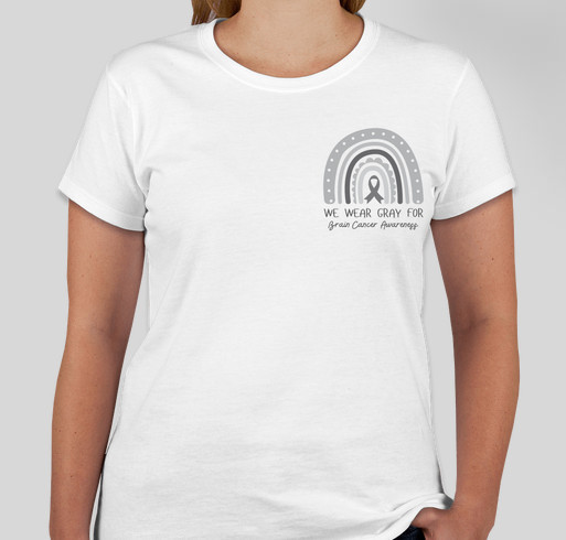 Brain Cancer Awareness Month Fundraiser - unisex shirt design - front