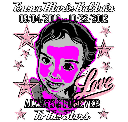 In Memory of Emma Marie Baldwin shirt design - zoomed