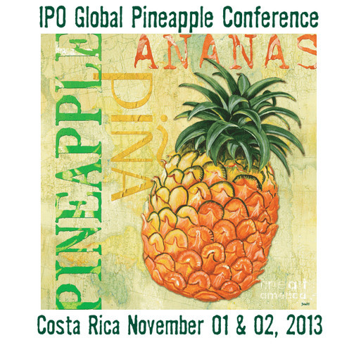 International Pineapple Organization (IPO) shirt design - zoomed
