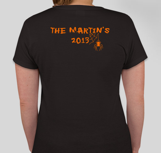 The Martin Family Fund Fundraiser - unisex shirt design - back
