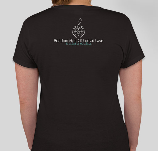 #O2RALL - Be a Link in the Chain Fundraiser - unisex shirt design - back