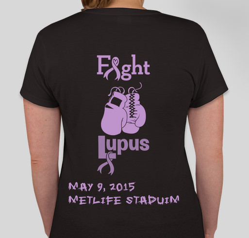 AMARI'S ANGELS LUPUS WALK 2015 Fundraiser - unisex shirt design - back