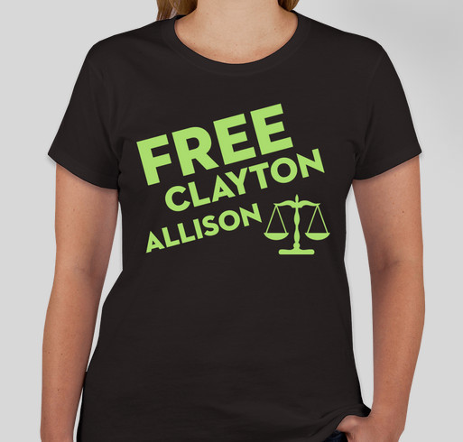 Free Clayton Allison (Scales T) Fundraiser - unisex shirt design - small