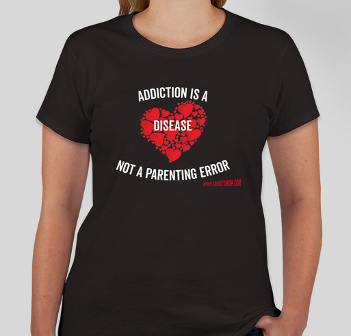 Disease of Addiction Fundraiser - unisex shirt design - front