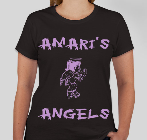 AMARI'S ANGELS LUPUS WALK 2015 Fundraiser - unisex shirt design - front