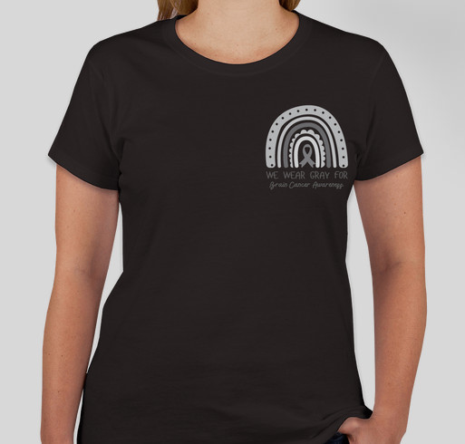 Brain Cancer Awareness Month Fundraiser - unisex shirt design - front