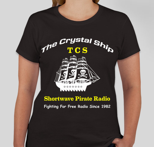 The Crystal Ship T-Shirt Fundraiser - unisex shirt design - front