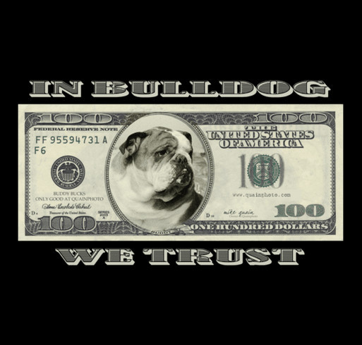 No Bulldog Left Behind!! shirt design - zoomed