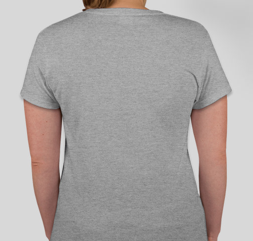 Go Gray in May 2014 Fundraiser - unisex shirt design - back