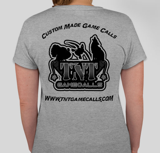 TNT Game Calls T-Shirt Sale Fundraiser - unisex shirt design - back
