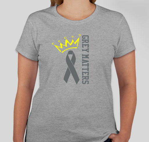Go Gray in May 2014 Fundraiser - unisex shirt design - small