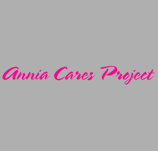 Annia Cares Project shirt design - zoomed