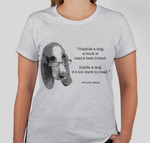 Buy a t-shirt, save a life! Support Basset Hound Rescue of Georgia. Fundraiser - unisex shirt design - front