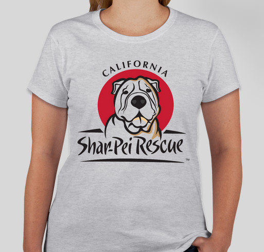 California Shar-Pei Rescue Fundraiser - unisex shirt design - front