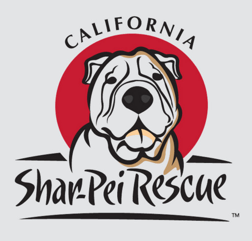 California Shar-Pei Rescue shirt design - zoomed