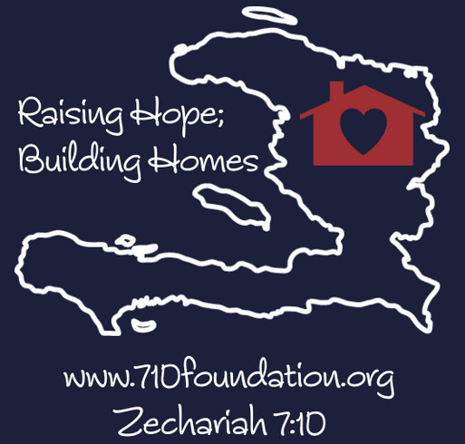 Raising Hope; Building Homes shirt design - zoomed