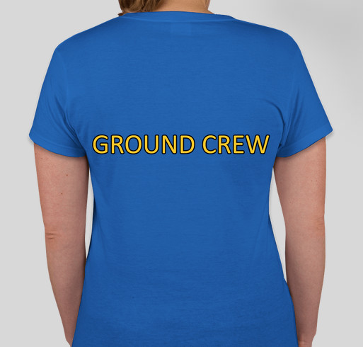 Join The All American's Ground Crew Fundraiser - unisex shirt design - back