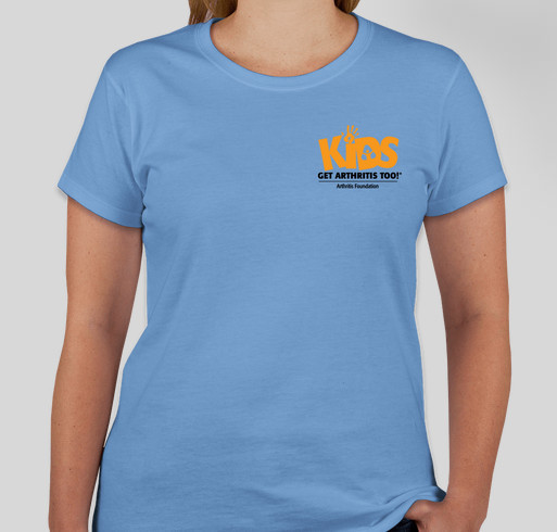 Wishing Hoping Praying For a Cure For Juvenile Arthritis Fundraiser - unisex shirt design - front