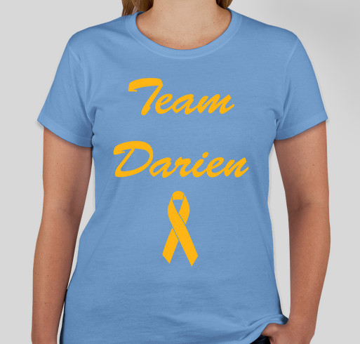 Team Darien Fundraiser - unisex shirt design - front