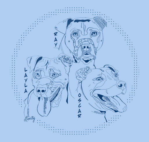 Layla - Ray - Oscar shirt design - zoomed