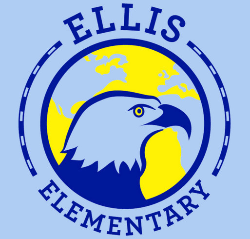 Ellis Elementary School shirt design - zoomed