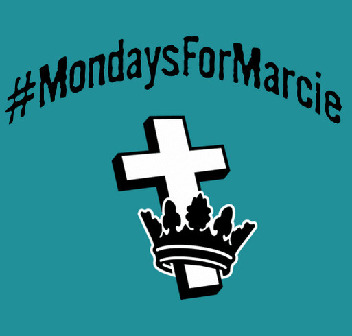 Mondays For Marcie shirt design - zoomed